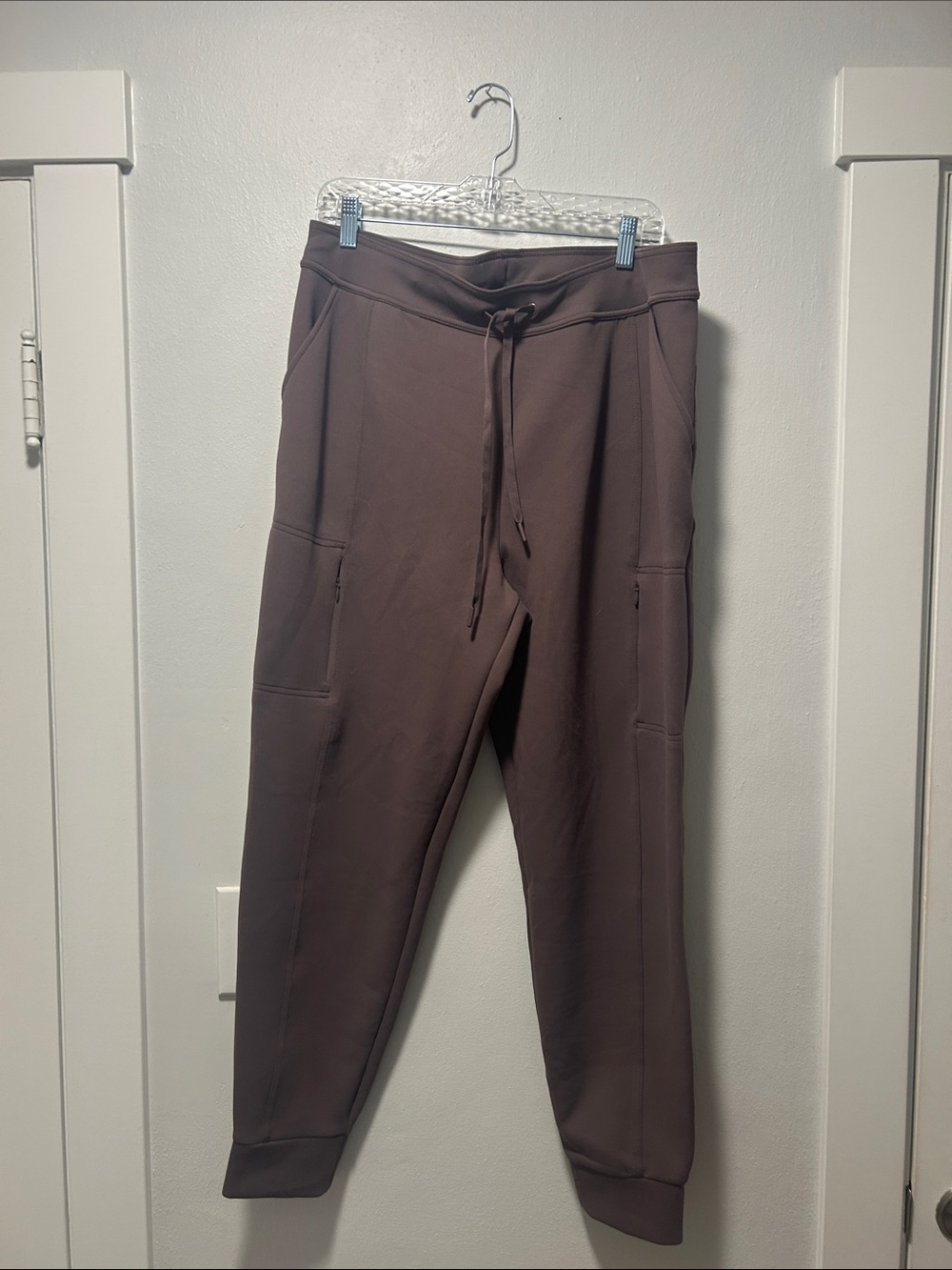 32 Degrees Women's Brownish / purple Drawstring Jogger Sweatpants
